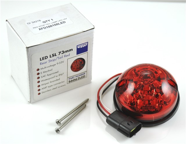Land Rover Defender 90 110 Wipac Led Rear Stop Tail Light