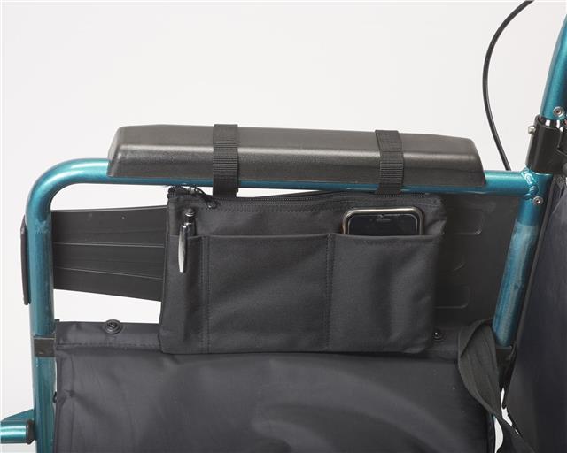 Mobility Scooter / Wheelchair armrest bag, New from Ducksback (Black