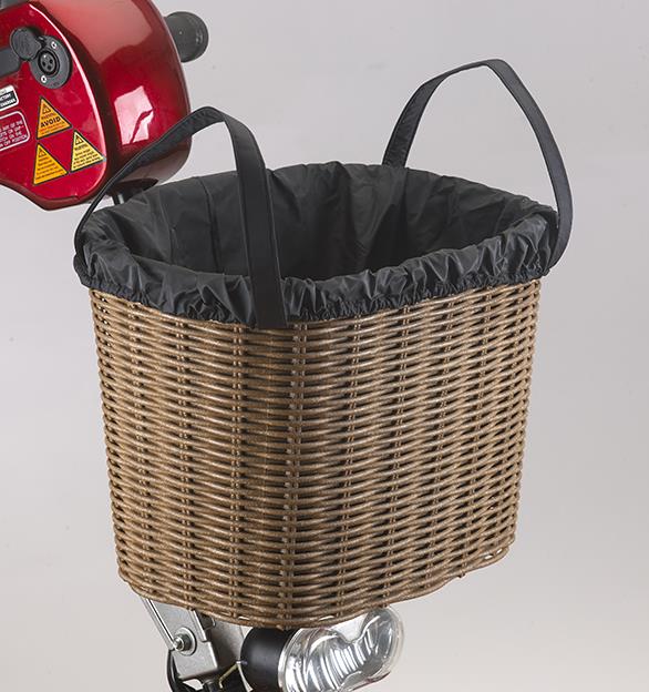 Mobility Scooter front bag and cover for basket (black) eBay