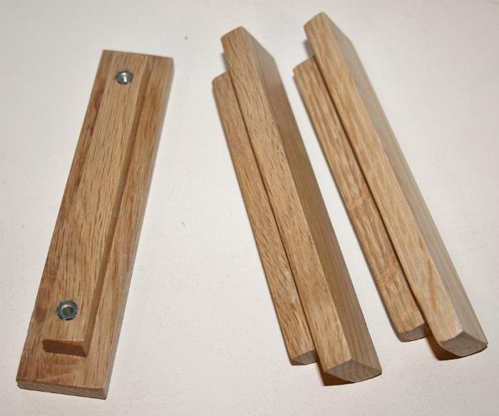 Мебельные ручки из дерева для шкафов