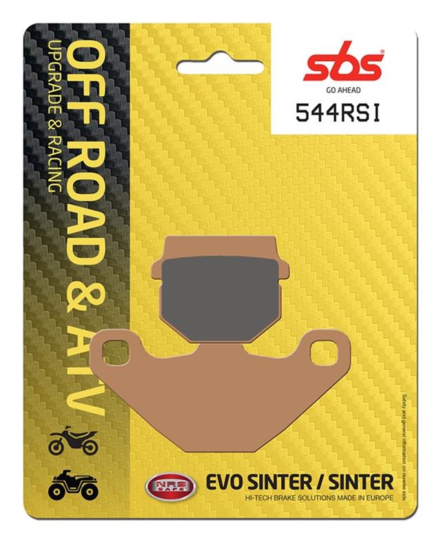 SBS Off Road Front Sintered Brake Pads - 544RSI BOMBARDIER 200