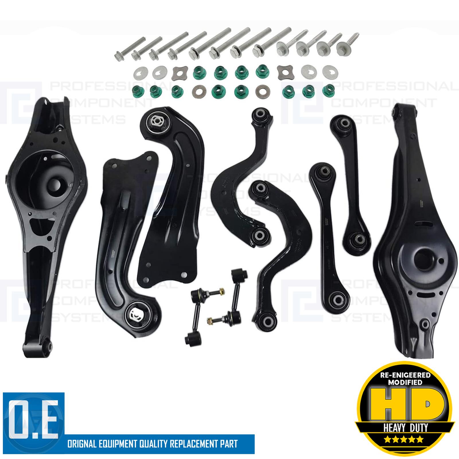 FOR VW TOURAN REAR UPPER LOWER SUSPENSION WISHBONECONTROL ARMS