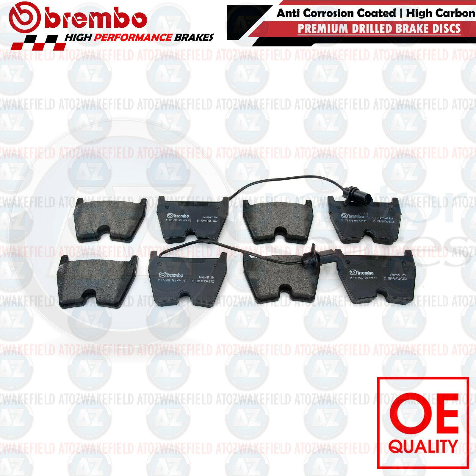 Brembo Front 2-Piece Brake Discs With Pads & Sensors For Audi RS4 B7 – 365mm, Floating Line, China