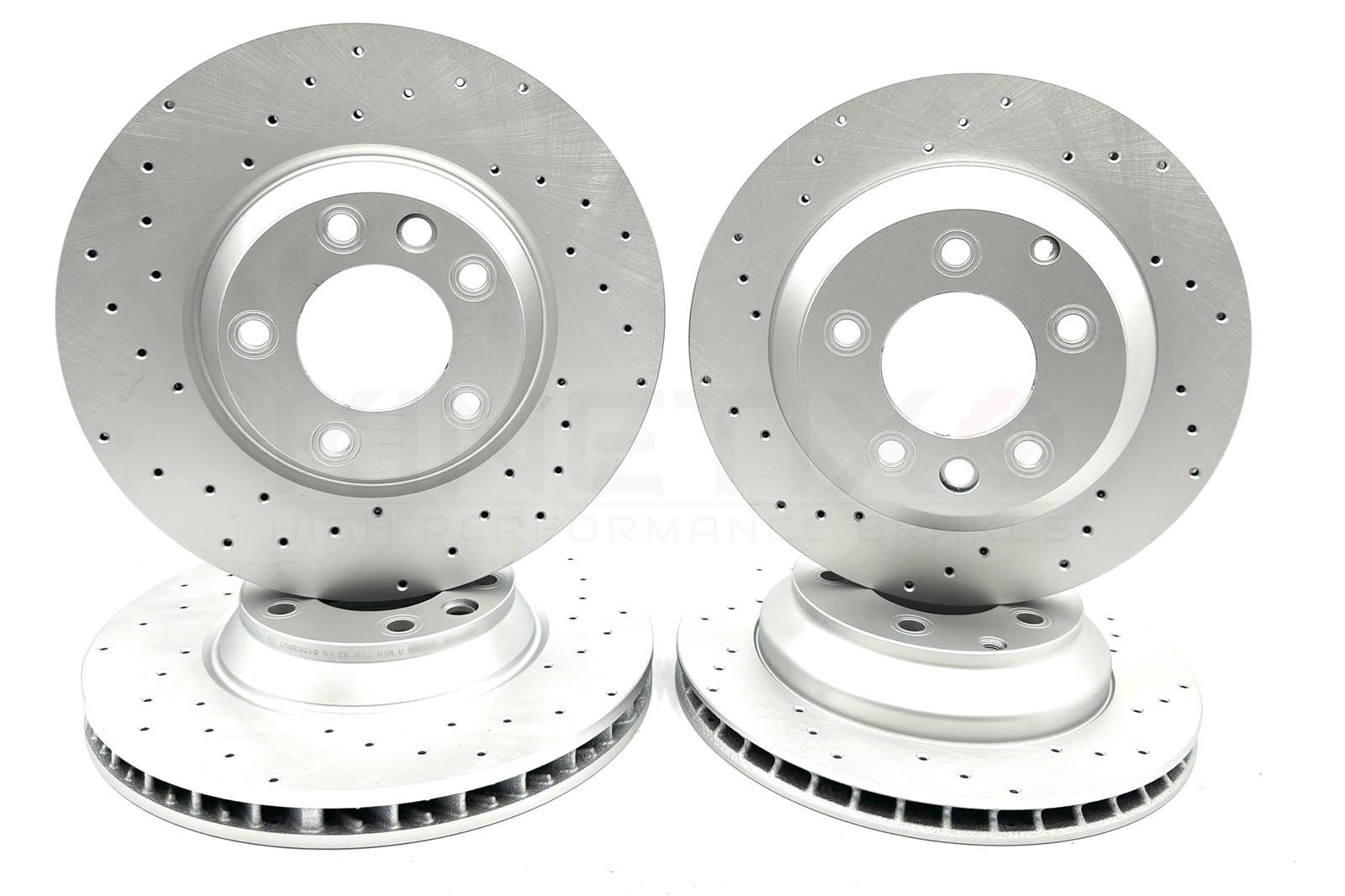 GD1327 - EBC GD Dimpled & Slotted Brake Discs; Rear