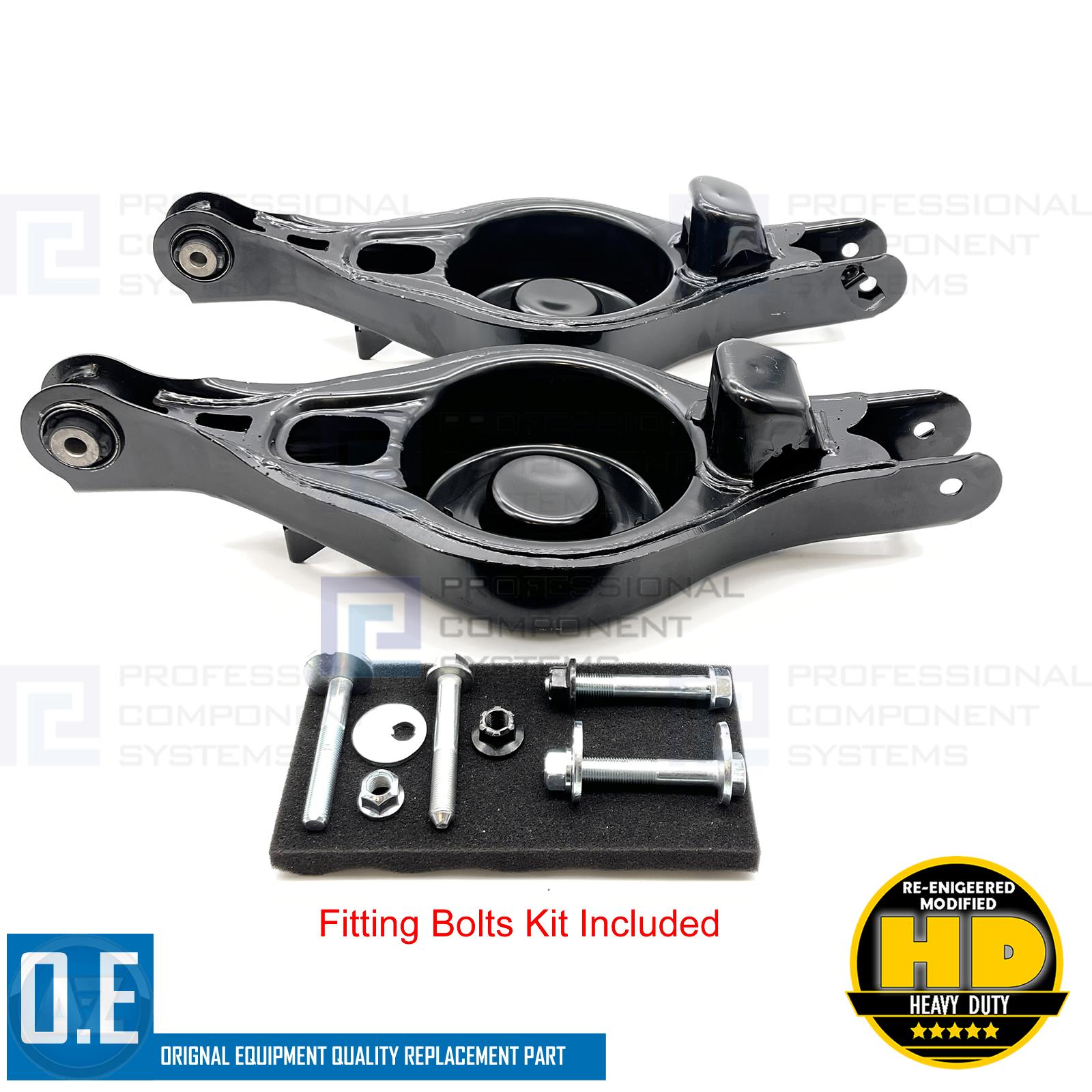 FOR KIT REAR GH | 6 eBay BUSHES MAZDA LEFT BOLTS SUSPENSION NUTS ARMS 07-13 LOWER RIGHT