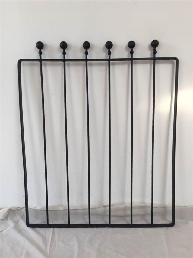 Metall Gartentor Schwarz Schmiedeeisen Klein Gates Modern Wand Stahl 11