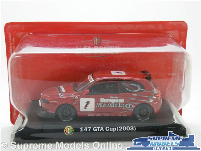 ALFA ROMEO 147 GTA CUP MODEL CAR 2003 1:43 SCALE RALLY TOURING