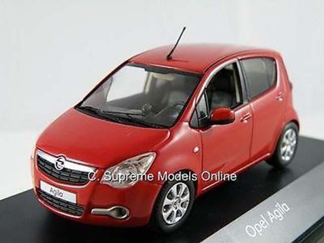 OPEL AGILA VAUXHALL MODEL CAR BLUE 1:43 SCALE SCHUCO SPECIAL DEALER ISSUE  K8