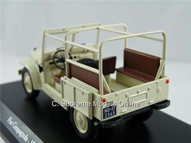 FIAT CAMPAGNOLA CAR 1952 1/43RD SCALE MODEL MINT PACKED CLASSIC +