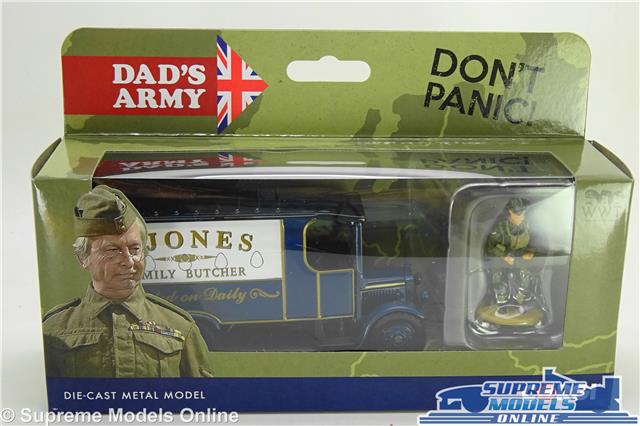 Corgi CC09003 Dads Army TV Series J.jones Thornycroft Van and Mr Jones Figure for sale online