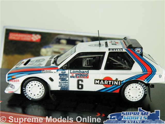 ランチア 1/24 Lancia Delta S4 1986年Sanremoミニチュアモデル