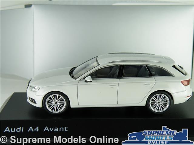 AUDI A4 AVANT MODEL CAR GLACIER WHITE ESTATE 1:43 SPARK SPECIAL