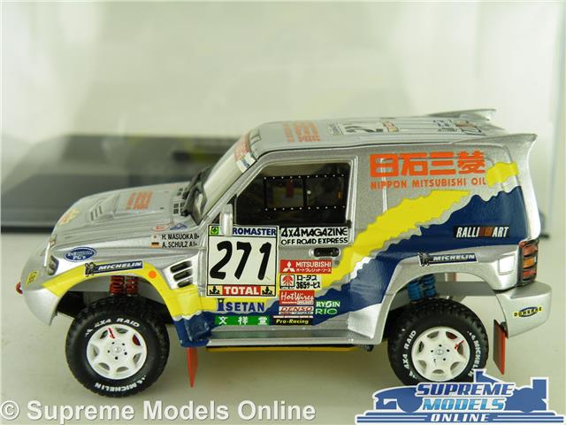 MITSUBISHI PAJERO SHOGUN RALLY MODEL CAR 1:43 SCALE PARIS DAKAR