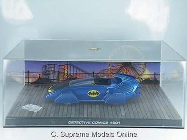 BATMAN BATMOBILE 90'S DC SERIES MODEL CAR 1/43RD SCALE BLUE