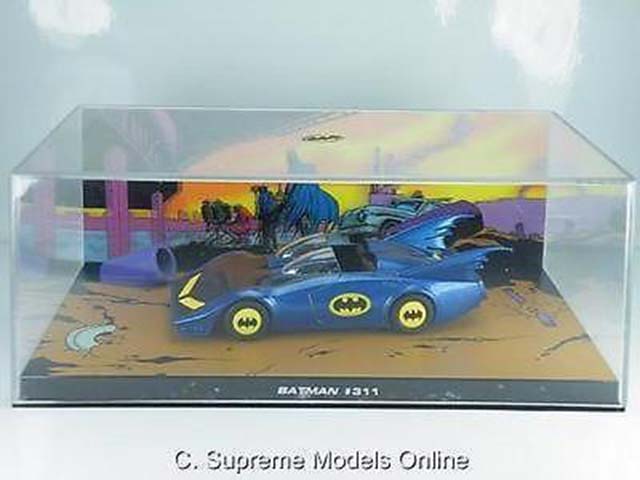DC Comics 75 バットモービル 1/43 1980'S BATMAN BATMOBILE DC COMICS CAR 1/43RD SIZE MODEL 3D