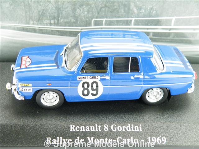 RENAULT 8 GORDINI MODEL CAR 1:43 1969 IXO ATLAS LA SAGA