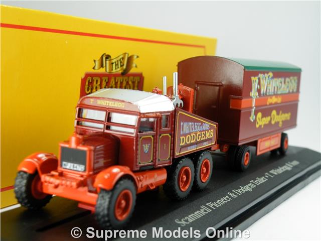 SCAMMELL PIONEER MODEL TRUCK 1:76 WHITELEGG OXFORD GREATEST SHOW FAIR ...