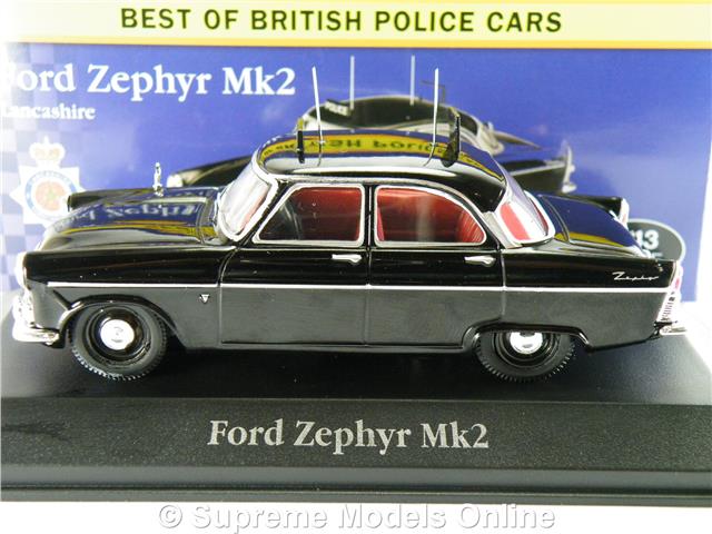 Ford Zephyr Mk2 Lancashire 1-43 Scale New in box best of british police cars 