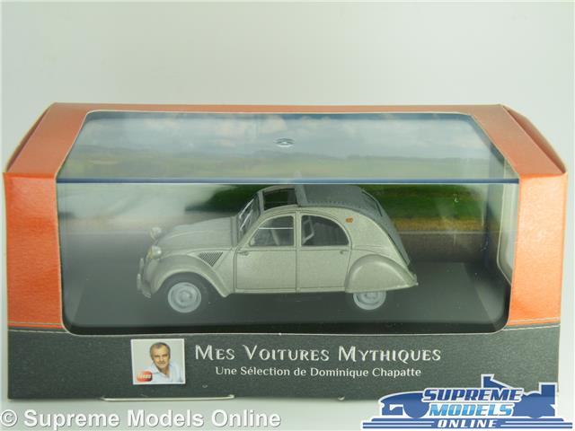Citroen 2CV 1952-1960 grau metallic IXO//Atlas 1:43