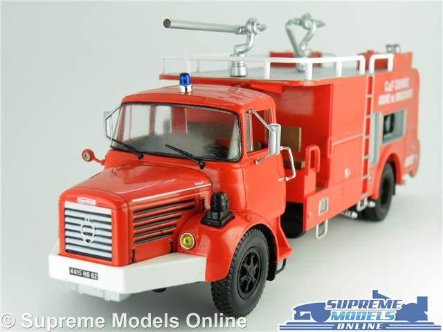 BERLIET FIRE ENGINE MODEL TRUCK 1:43 SCALE IXO CDF CHIMIE DROCOURT ...