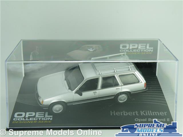 1:43 Altaya Opel Collection Opel Rekord E Herbert Killmer silver