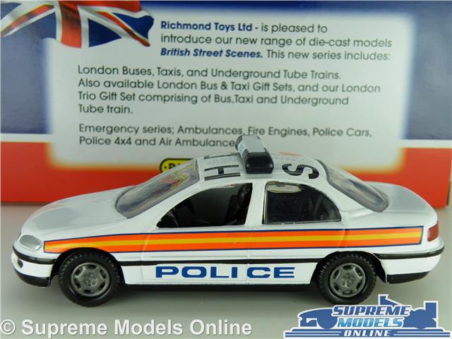 diecast british police cars