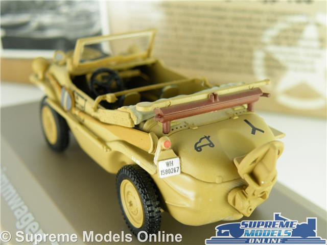 BL21U Atlas Ixo 1//43 Panzer WW2 Schwimmwagen Typ 166 Porsche