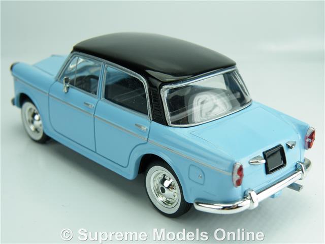 Starline Fiat 1100 Coche Modelo Azul 1:43 Talla 4 Dr Saloon Pedestal T34Z