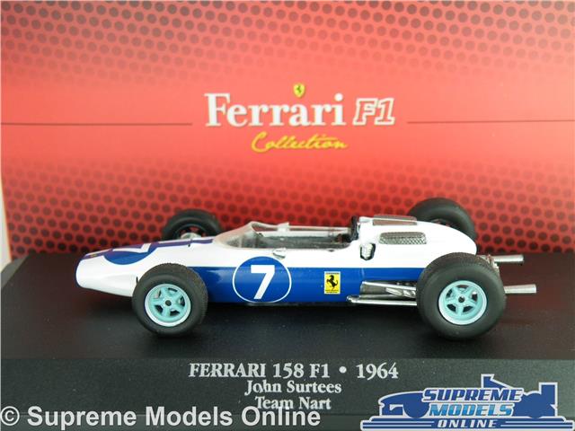 Ferrari 156 F1 Coche Modelo 1963 John Surtees 1:43 IXO Atlas 7174023 Formula One T3