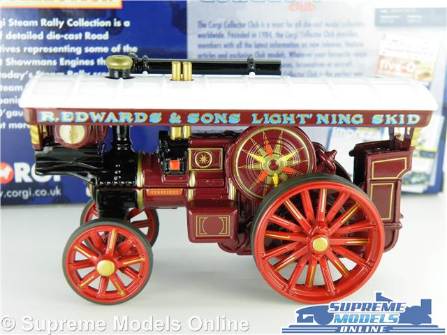 BURRELL SHOWMANS STARLIGHT EDWARDS LIGHTNING ENGINE CORGI DG125023 1:76 SCALE T