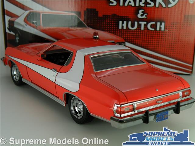 STARSKY & HUTCH FORD GRAN TORINO MODEL CAR 1:24 SCALE LARGE 1976