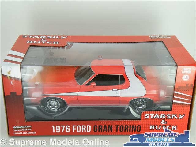 STARSKY & HUTCH FORD GRAN TORINO MODEL CAR 1:24 SCALE LARGE 1976