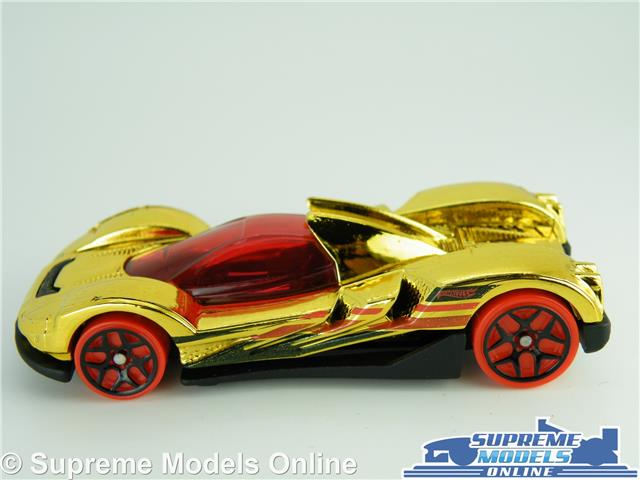 HOT WHEELS TEEGRAY TRACK STARS SUPER CHROMES - GOLD SPECIAL