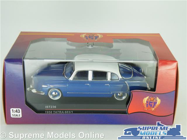 TATRA 603-1 MODEL CAR 1958 BLUE 603/1 1:43 SCALE IXO IST236 IST K8
