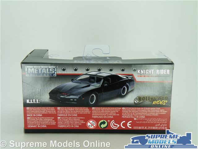 KNIGHT RIDER CAR MODEL TRANS AM KITT K.I.T.T BLACK 1:32 SIZE JADA TV FILM  80'S T