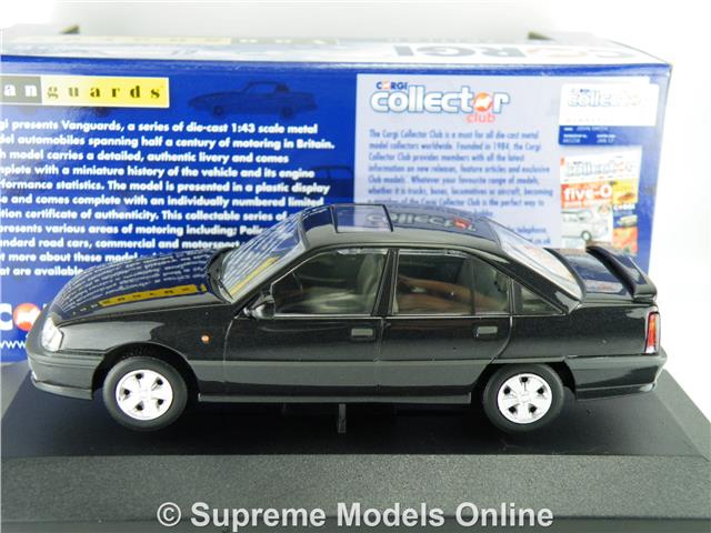 CORGI VA14004A VAUXHALL CARLTON MODEL CAR STARMIST BLACK 1:43 SCALE VANGUARDS K8