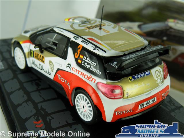 Sordo Winner Rallye Deutschland 2013-1:43 Del Barrio Citroen DS3 WRC