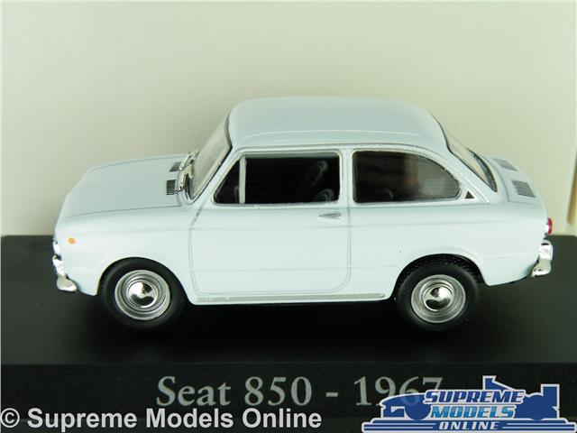 Asiento de coche 850 Modelo 1:43 Escala Ixo Blanco 1967 Fiat K8