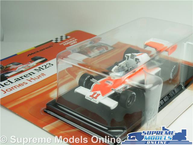 MCLAREN M23 FORMULA 1 RACING MODEL CAR JAMES HUNT 1:43 SCALE 1976