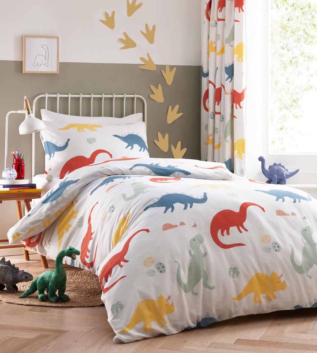 Dinosaur on sale childrens bedding