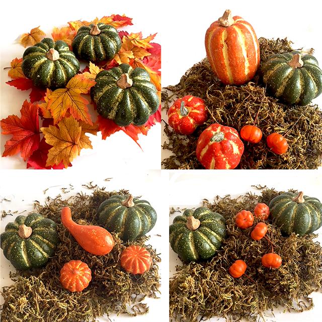 Artificial Pumpkin And Gourd Assortment Choose Type Halloween