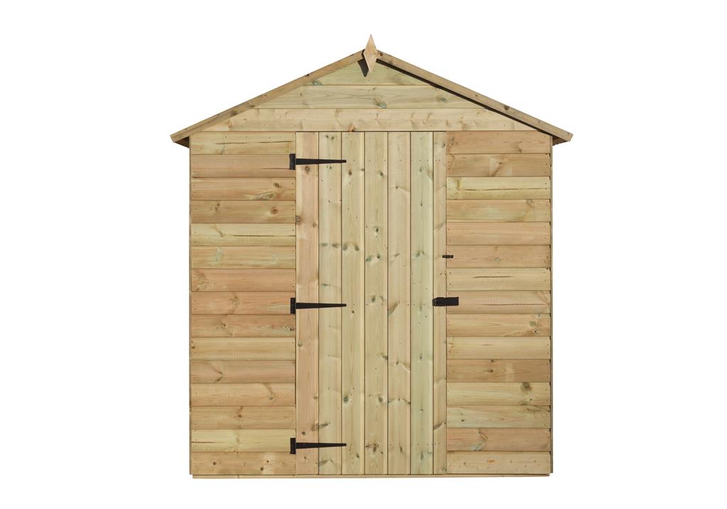 garden shed 6x12 apex shiplap t&g pressure treated extra