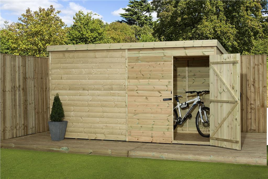 garden shed 9x3 shiplap pent shed tongue and groove