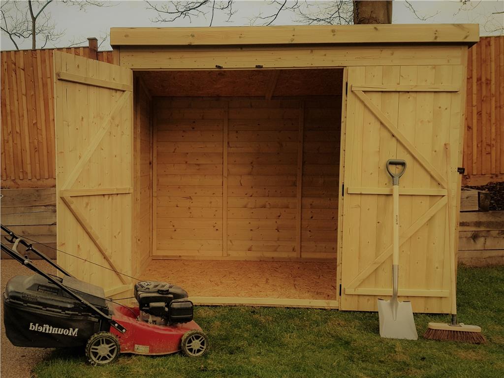 wooden garden shed 8x4 7x5 8x8 pressure treated tongue and
