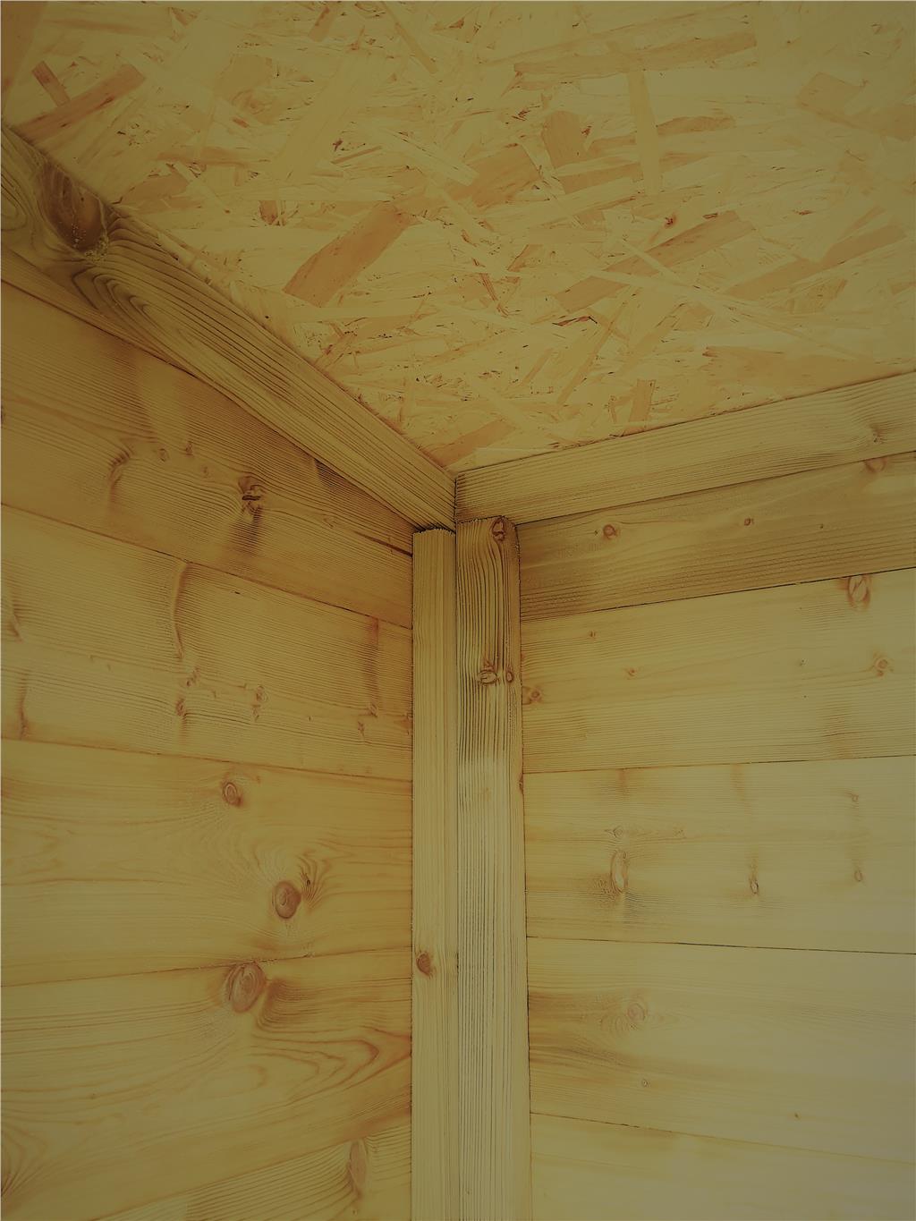 WOODEN GARDEN SHED 10X7 12X7 14X7 PRESSURE TREATED TONGUE 