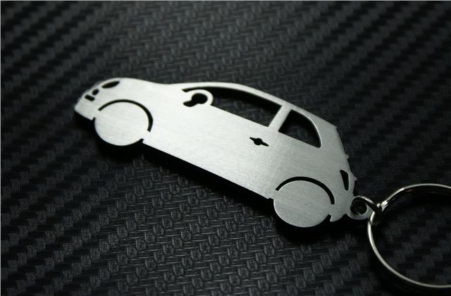 fiat 500 keychain