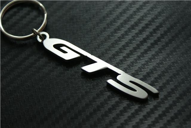 HOLDEN Quality Black Real Leather Keyring