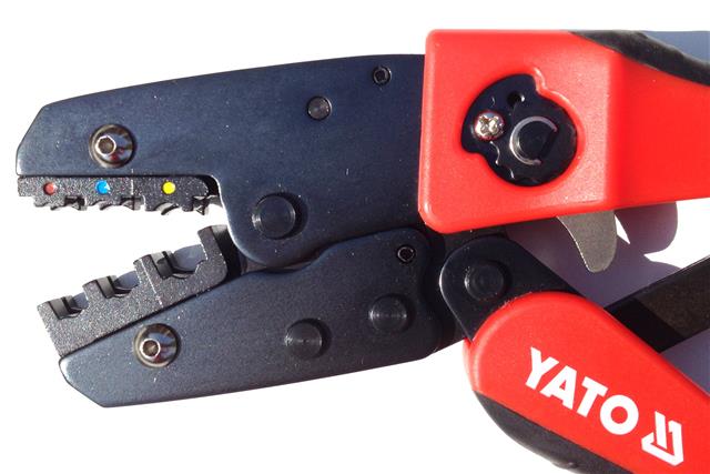Yato Professional Electricians Wire Cable Ratchet Crimp Crimping Tool Set 6pcs 