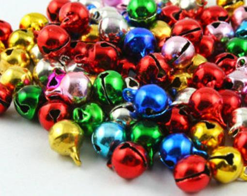 coloured jingle bells