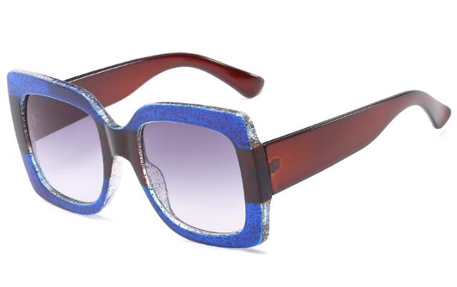VG Designer Oversized Butterfly Oval Crystal Womens Sunglasses 100%UV400 2908 